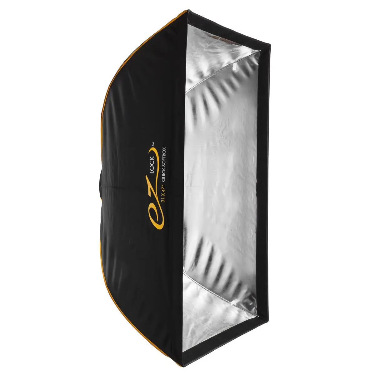 Glow EZ Lock 31x47in Bowens Mount Softbox with Softbox Fabric - Bundle with 9.5ft Air Cushioned Light Stand for Photographers