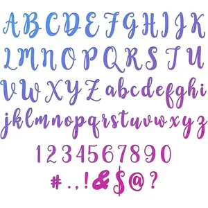 70 count  Cut Alphabet for Card Making Metal  Cuts Numbers and Letters Basic Shapes Embossing Stencil Template with Punctuation for DIY Christmas Card Photo Album Scrapbooking Supplies