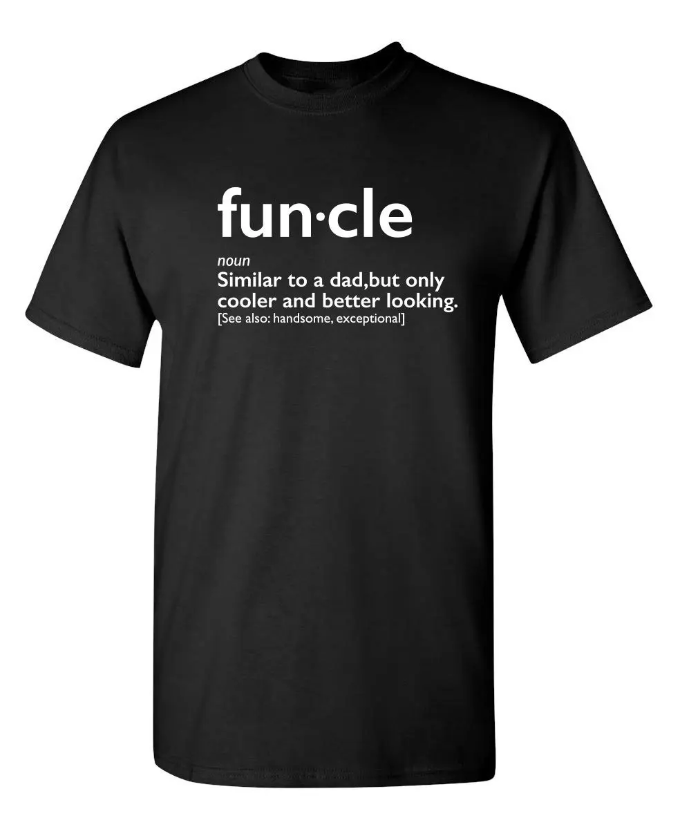 Funcle Gift for Uncle Funny T Shirt | Humorous Tee Shirts Mens | Perfect Mens Graphic T-Shirt USA Printed & Casual Style
