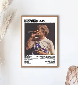 Louis Tomlinson Faith In The Future World Tour Birmingham, November 18th 2023 Decor Decoration