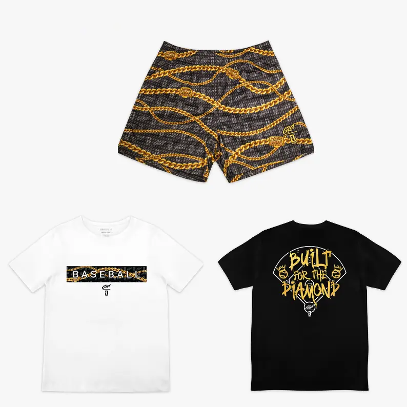 BL101 X GLD Shorts – New Version Mesh Athletic Short for Youth & Adult