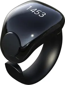 Smart Tasbih Ring, 3 Size(18/20/22mm) Interchangeable Tasbih Counter Rings,APP Support Digital Counter Prayer Reminder Rings, Waterproof Finger Counter