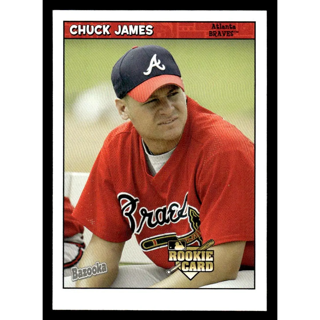 2006 Bazooka Rookie #202 Chuck James (Atlanta Braves)