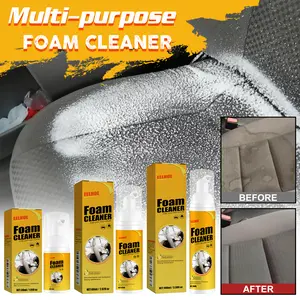 Powerful Multi-Purpose Foam Cleaner Automotive Foam Cleaner: Multi-purpose Interior Cleaner and Stain Remover for Leather Seats