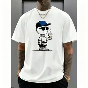High Five Baseball Cotton T-Shirt for Casual Sport Wear