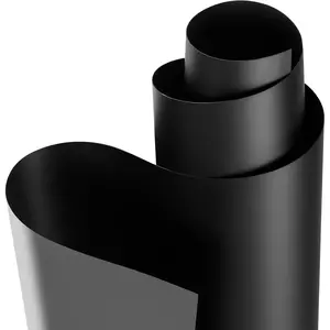 Matte Black Vinyl  Wrap 5ft x 1ft, Air Release Automotive Wrap Film for , SUV, , , Boat, Laptop DIY  wrap Satin Black  Protection Film Prevents Minor cuts and scrapes