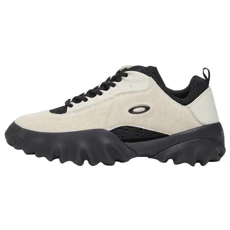Brain Dead x Oakley Factory Team Chop Saw Retro Slip-Resistant Low-Top Casual Footwear - Men's & Women's Ivory Shoe, Casual Trainer