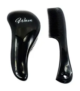 2 Pack - Brush and Comb Haircare Heatless