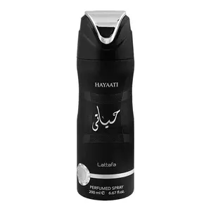 Lattafa Hayaati for Unisex Perfumed Deodorant Spray, 6.67 Ounce