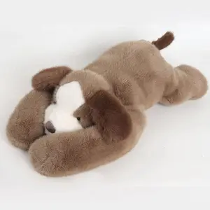 65cm Weighted Dog Plush Toy, Super Soft Fluffy, Soft PP Cotton Fill, Gravity Feel Hug, Comfortable Animal Stuffed Doll, Home Decor, Gift for Friends