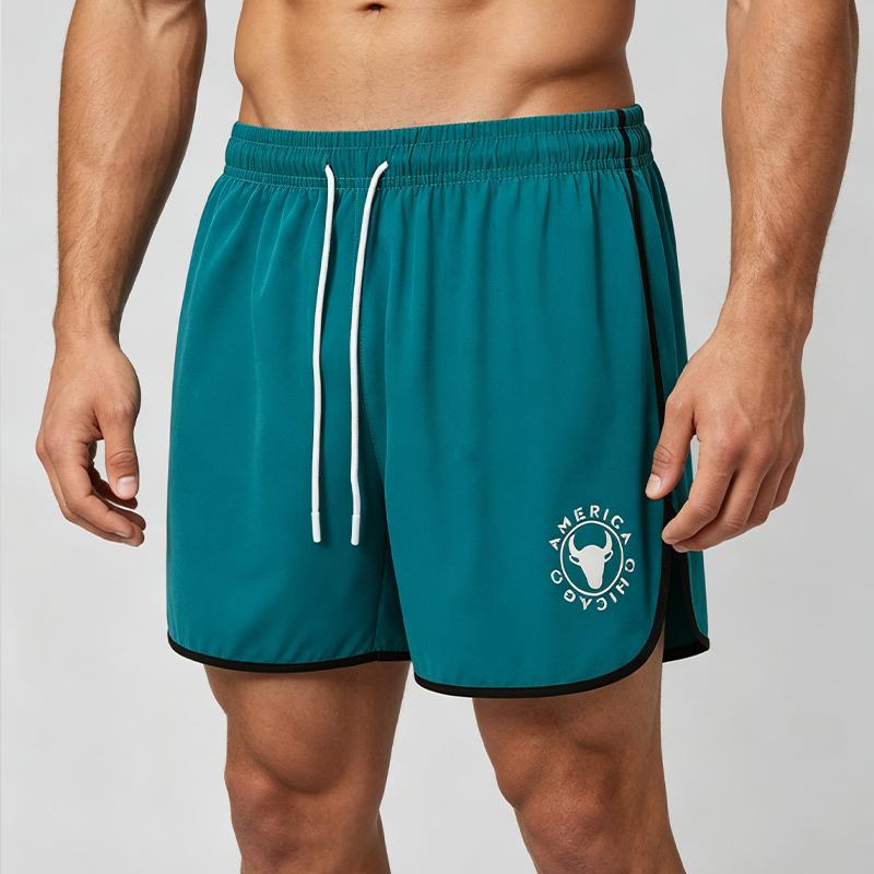 New men's casual athletic shorts, suitable for the gym and everyday wear