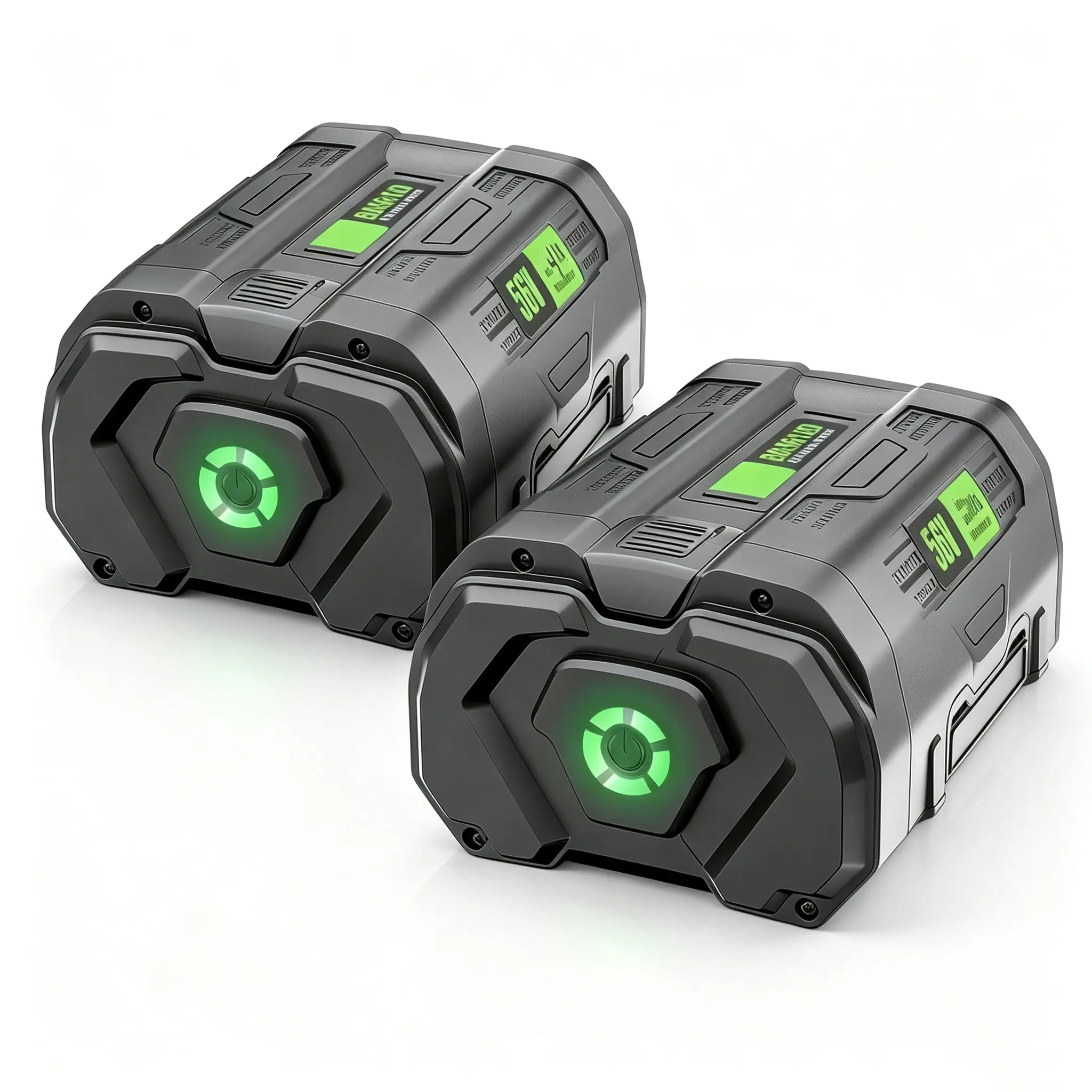 1/2 Packs EGO Replacement Battery, 56V 9.0Ah (50.4V 504Wh 9000mAh) Compatible with EGO BA1400 56V Power Tools, Lawn Mower, Batteries