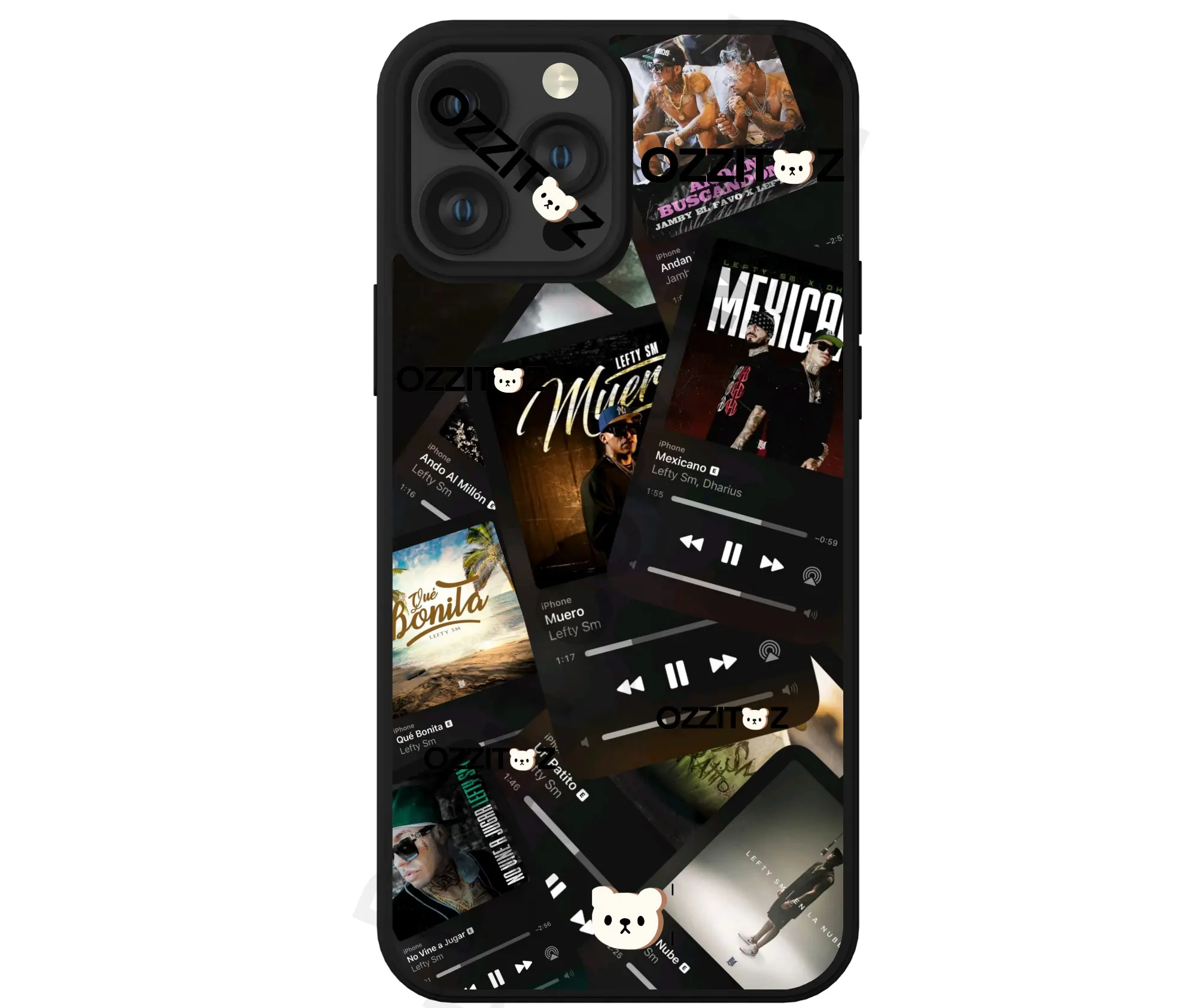 Lefy, Santa, Tornillo, and Grifa Phone Case