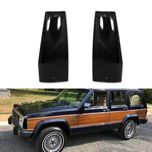 2pcs Smoke Lens Side Marker lamps Set For 1984-1996 Jeep Cherokee 1986-1992 Comanche 1984-1990 Wagoneer,Replace OEM 56000110, 56000111, CH2551113, CH2550113