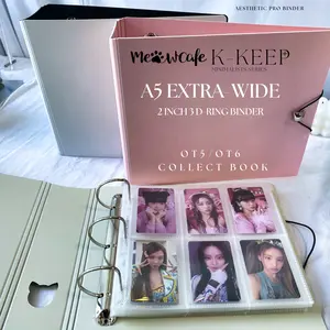 K-KEEP [A5 Extra-Wide] Binder - [2 inch] - [Minimalist Series]  "OT5/OT6" Collector Binder - Minimalist Series