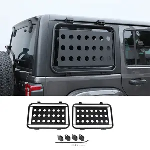 Rear Window Glass Armor Protector, Perfect Fit Scratch Guard UV Resistant Exterior Accessory for 2018+ Jeep Wrangler JL