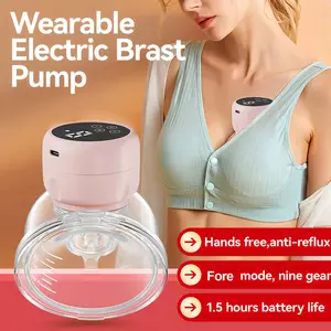 New Wearable Electric Breast Pumps Portable Hands Free Breast Pump Silent Comfort Breast Milk Extractor Collector