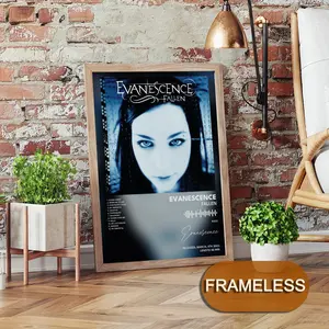 Evanescences Poster Music Album Modern Art 2D Poster, Suitable For Bedroom Living Room Decor. Vibrant Colors, Clear Images Ideal For Home Office Decor.