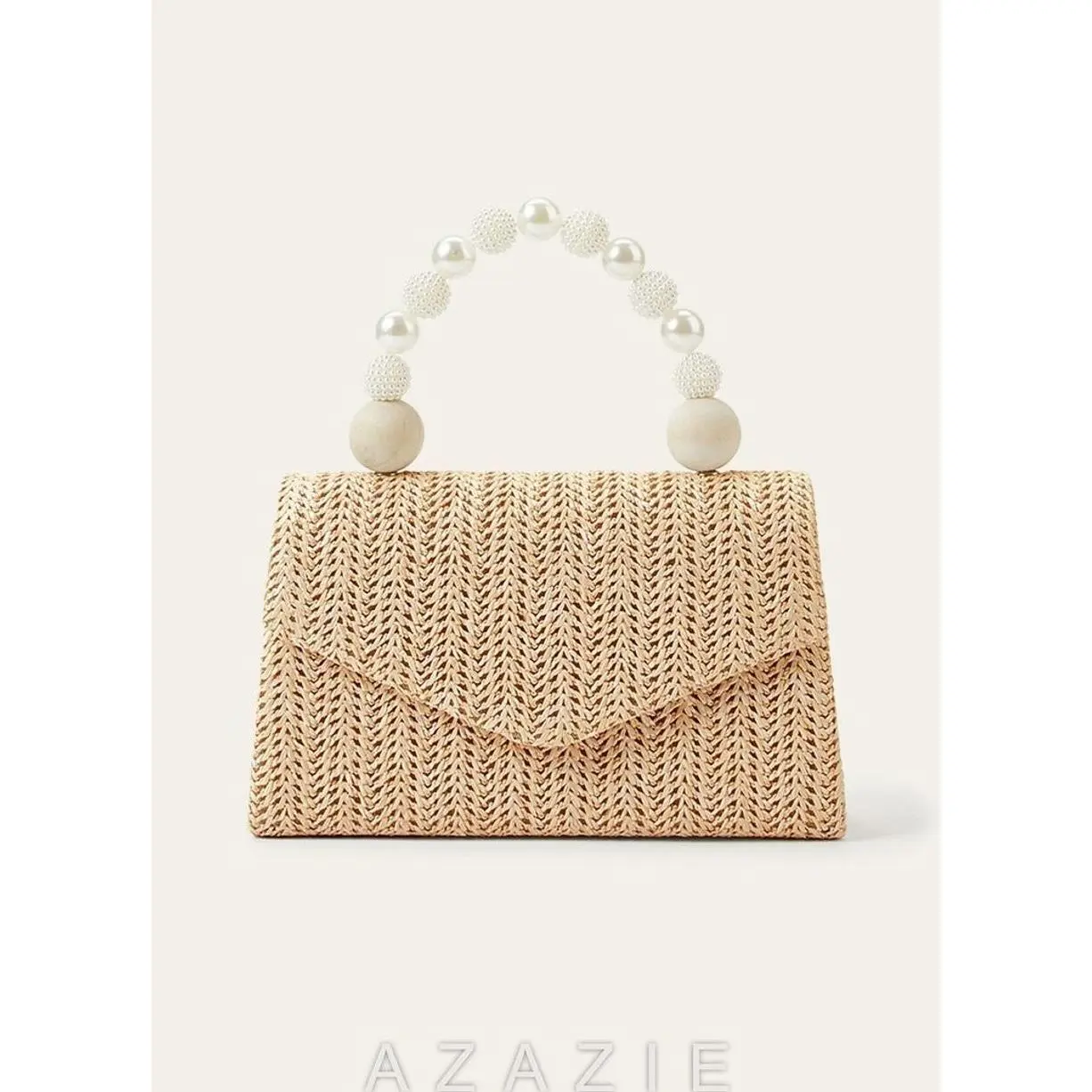Woven Wicker Handbag