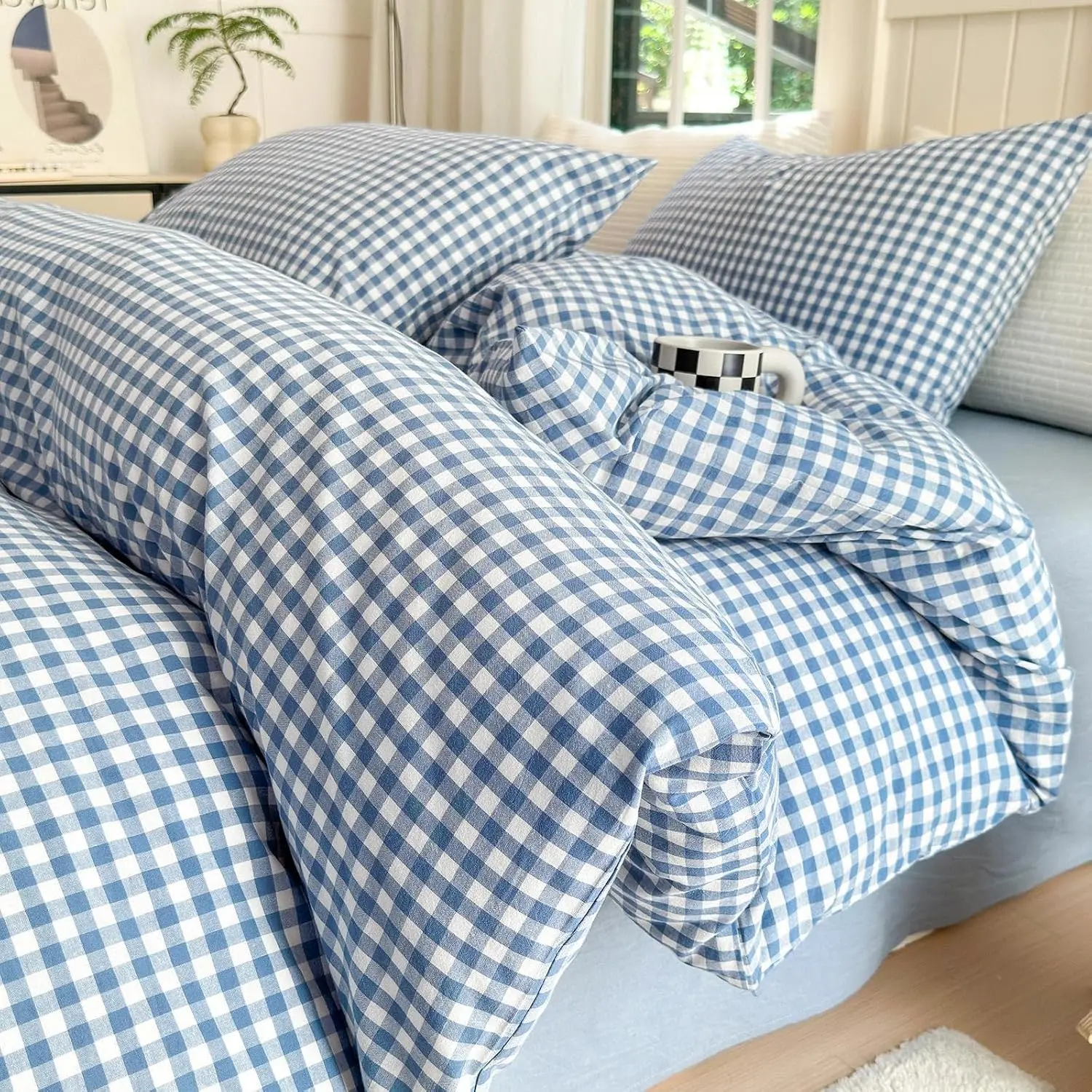 A1#05 Blue Gingham