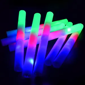 66pcs Party Glow Sticks,3 Color LED Light Sticks,Christmas Party Gift, Outdoor Glow Party Supplies in the Dark, Glow Party Suitable for Adults, Glow Party Gift, 6 Flashing Modes, Holiday Carnival, Birthday Party