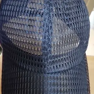 2pcs Men's Summer Outdoor Leisure Sunscreen Fishing Hat Breathable Mesh Baseball Hat Duck Tongue Hat