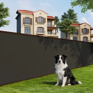 90% Shade Privacy Fence Screen, 170GSM Heavy Duty HDPE Outdoor Fence Cover, UV Protected Weather Resistant Privacy Screen with Reinforced Grommets, Ideal for Garden, Patio, Yard and Pool Area