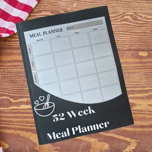 Classic Weekly Meal Planner - The Grocery Budgeting Hack You'll Love journal