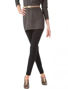 Hue Plus Size Wide Waistband cotton leggings