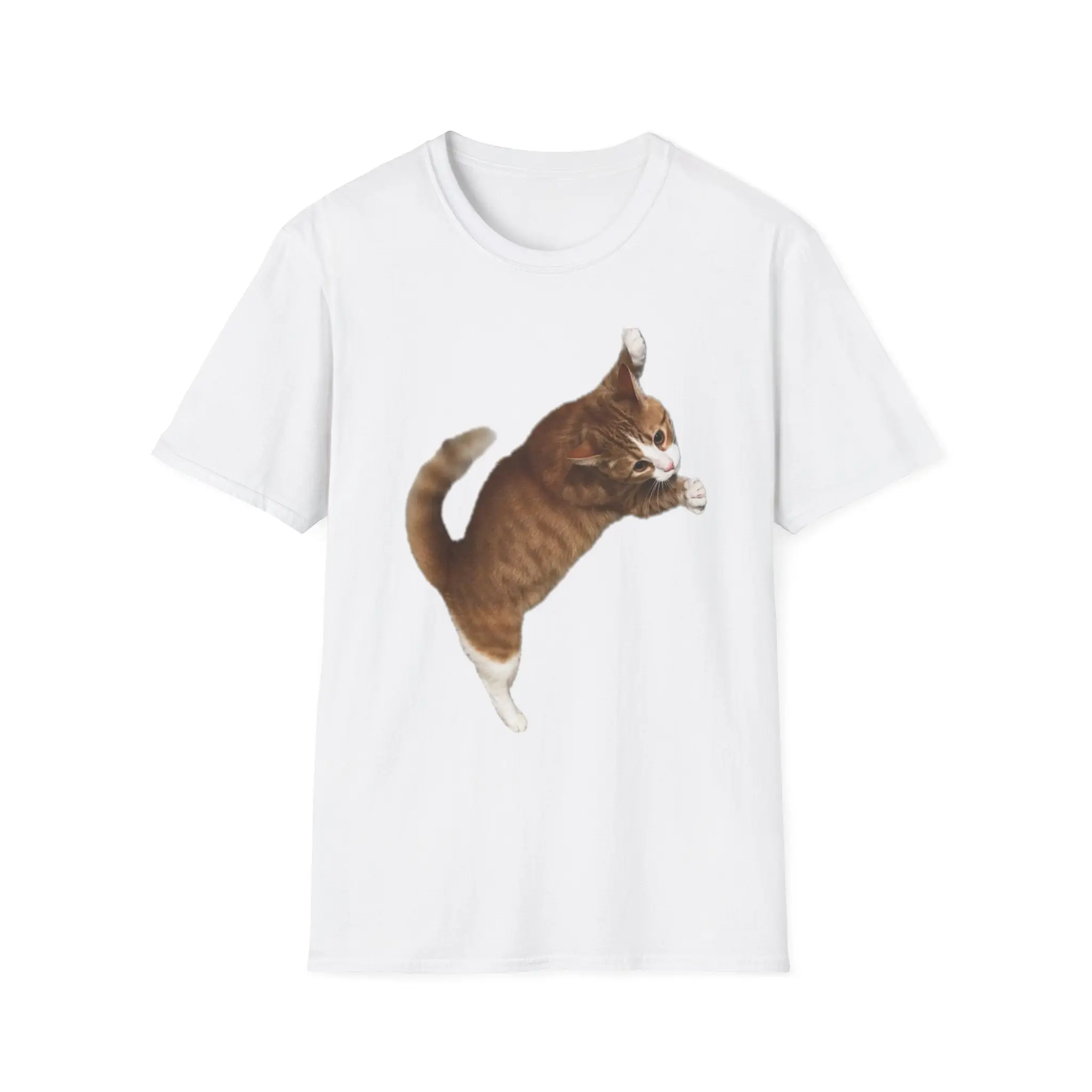 Wall Jumping Cat T-Shirt