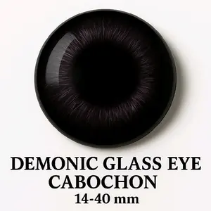 Demonic Eye - glass cabochon 14-50 mm