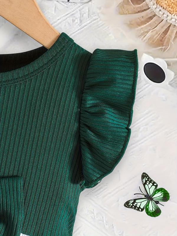 Cute Butterfly Print Baby Girl Dress, Sweet Fashion Sleeveless Party Gown, Ideal for Outdoor Walking and Parties, Baby Clothes Girl