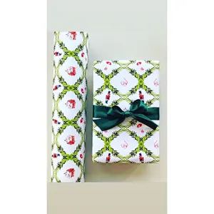 Wrapping Paper: Nutcracker Vintage Toy Trellis {Christmas, Holiday, Gift Wrap}