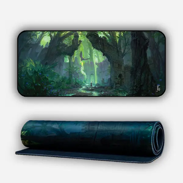 "The Huntress" — Epic Desk Originals Deskmat