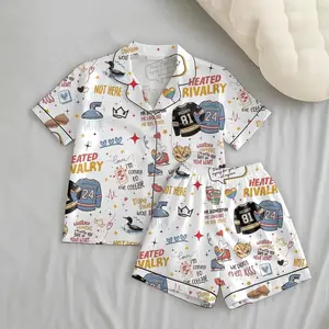 Hockey Romance Pajamas Set, We Didn’t Even Kiss Shirt, LGBT Movie Shirt, Queer Bookish Sleepwear, Hockey Movie Shirt, Hollanov Couple Gifts