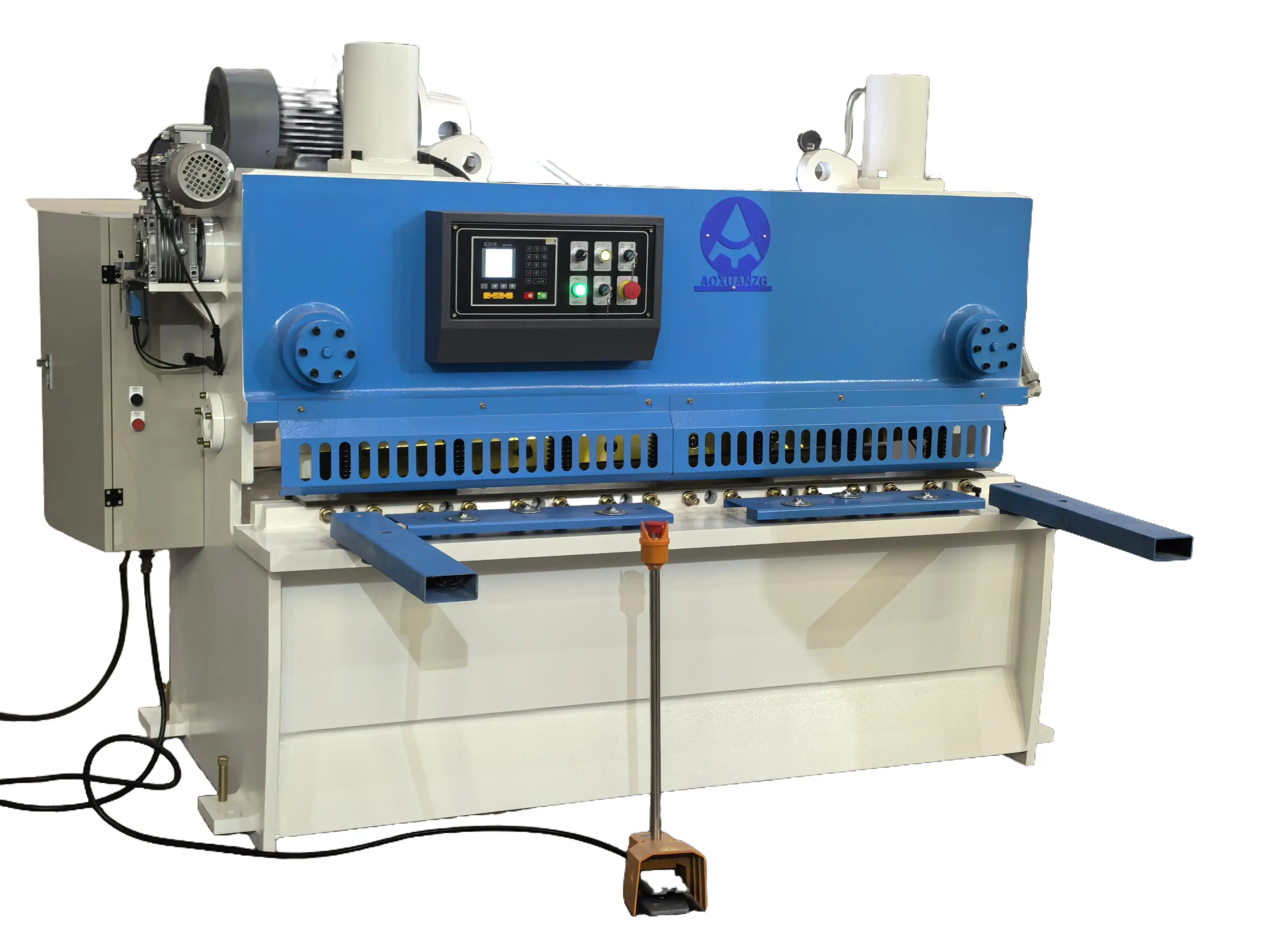 QC11Y-6x1600 Hydraulic Guillotine Metal Shearing Machine, Metal Cutting Tool for Cutting Aluminium, Carbon Steel, Stainless Steel