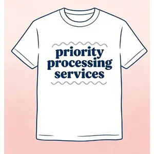 For priority processing services, please contact customer service.
