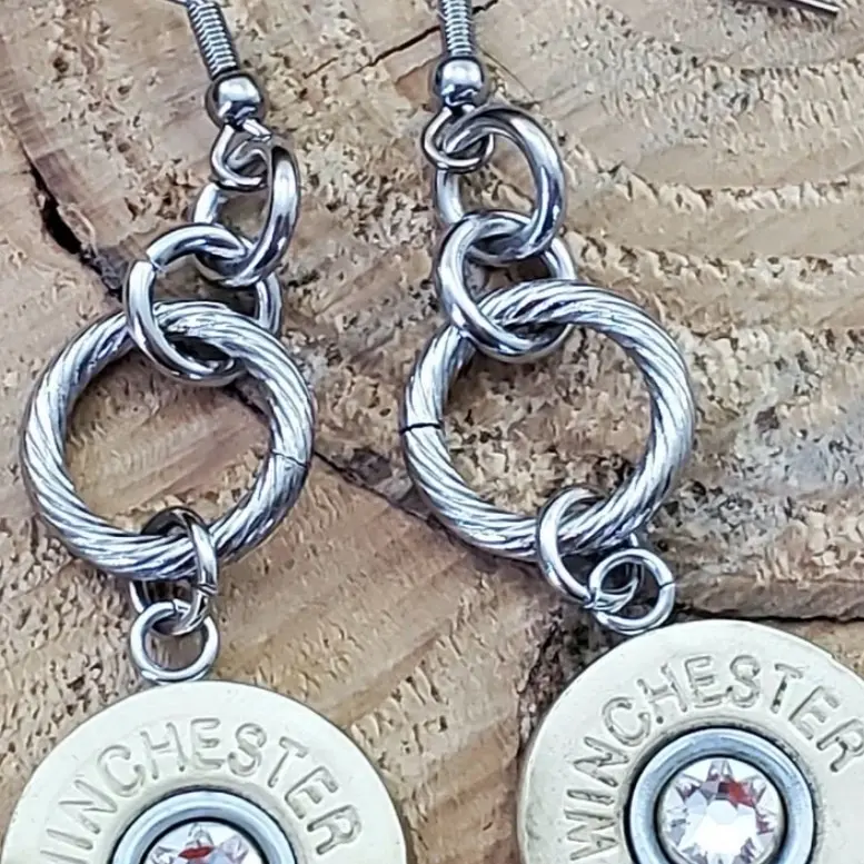 Bullet earrings