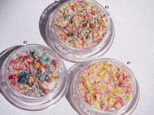 1 case Dried Pressed Real Flower Petals/ Drying Mixed Cute Retro Floral supply for Crafts Nail art UV resin supply