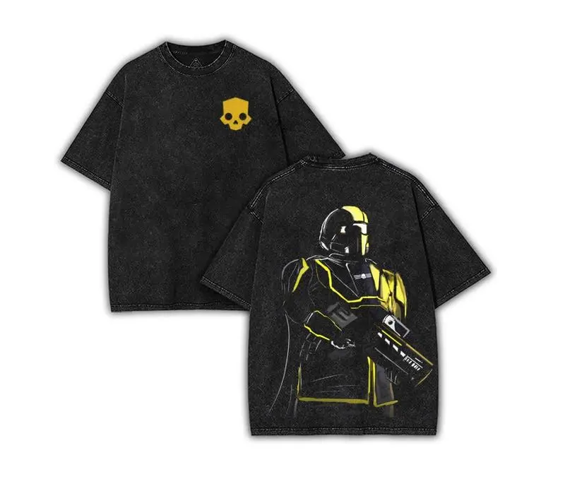 valentine shirts Helldivers 2 Streetwear Game Merch Gift For gamer Fan, Oversize Unisex Double Printed Washed Hoodie & T-Shirt Apparel Clothes Gaming Merch