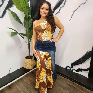 Brown & yellow leaf set