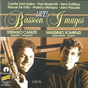 Piazzolla / Canuti / Somenzi - Live Bassoon Images  [COMPACT DISC - CD]