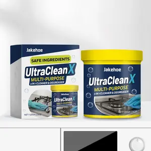 Jakehoe Multi-Purpose Cleaning Powder, Multipurpose Cleaner, Kitchen Bathroom Wall Tile Stain Removal, Stain Remover, Freshen Odors, Home Essentials, Household Cleaner