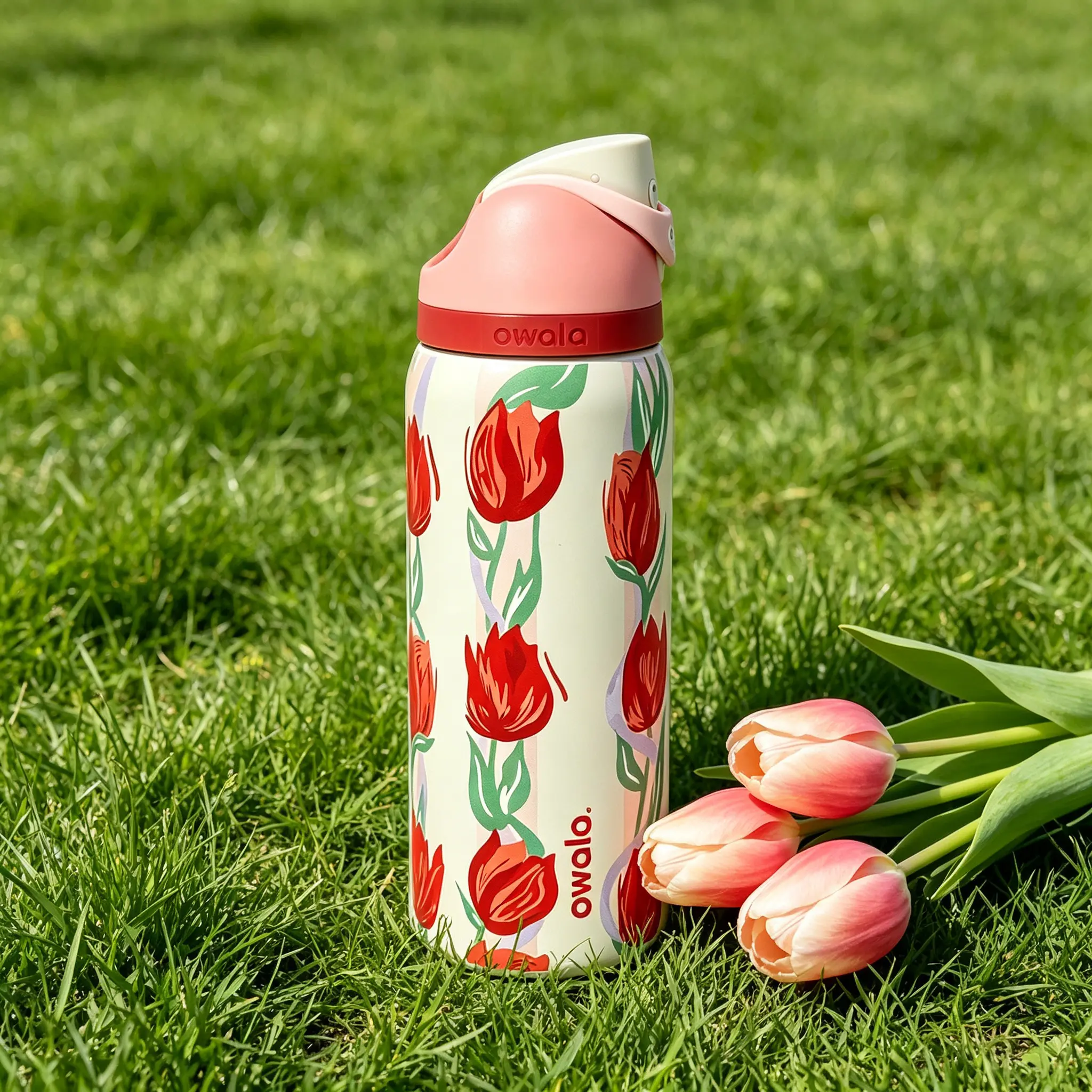 Owala FreeSip 32oz Stainless Steel Insulated Vacuum Flask - Anti-Scalding, Explosion-Proof, Portable, Cold-Resistant, Large Capacity for Outdoor Activities Use, Adults - Ideal Gift for Family, Friends - Kitchenware Drinkware