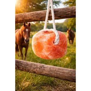 Himalayan Salt Lick 2.4-3.5 KG – for Animals Great for Horses!