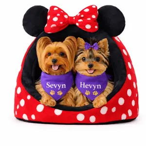 Sevyn & Hevyn New Cartoon Cute Four Seasons Pet Bed for Dogs & Cats with PP Cotton