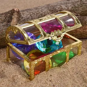 10 Piece Colorful Artificial Diamond Toy Set, High-Value Gem Swimming Pool Dive Treasure Hunt, Kids Swim Toys, Summer Gifts, Pool Party Fun