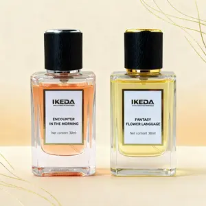 Ikeda Luxury Eau de Parfum 1.0 fl oz Clean Vegan Essentials Oils Long Lasting Unisex Fragrance for Everyday Wear date party (Buy one get one)