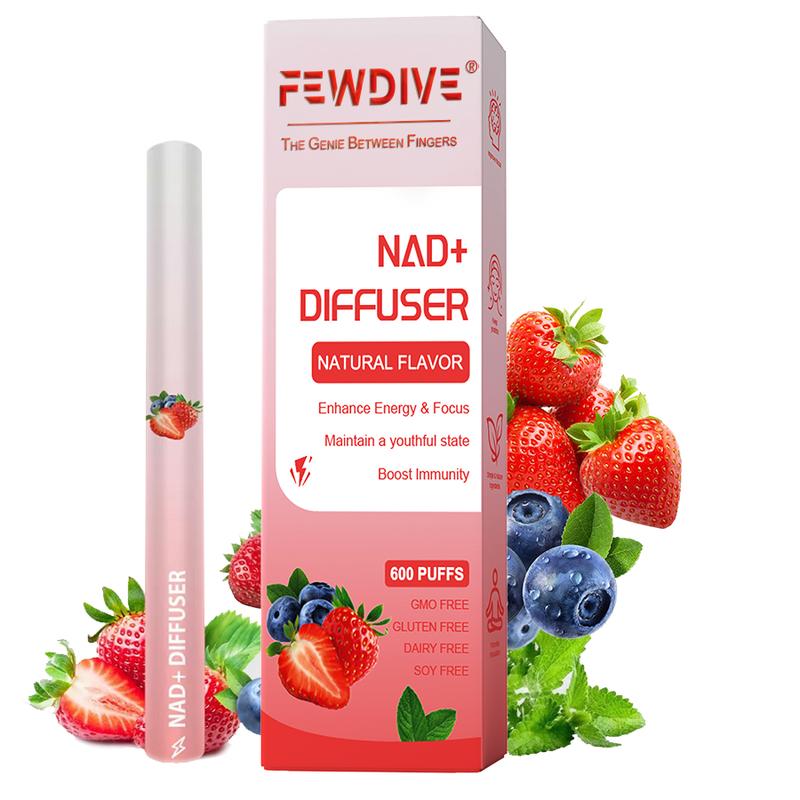 FEWDIVE Flavor  Freshness：Herbal Lavender (Vitamin B12) Herbal Mint (Vitamin B12) Mixed Berry NAD+Chamomile Orange