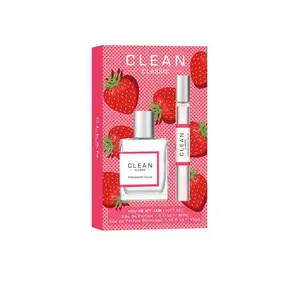 CLEAN | You're My Jam Strawberry Fields Eau de Parfum Gift Set | Fruity Floral Fragrance Set